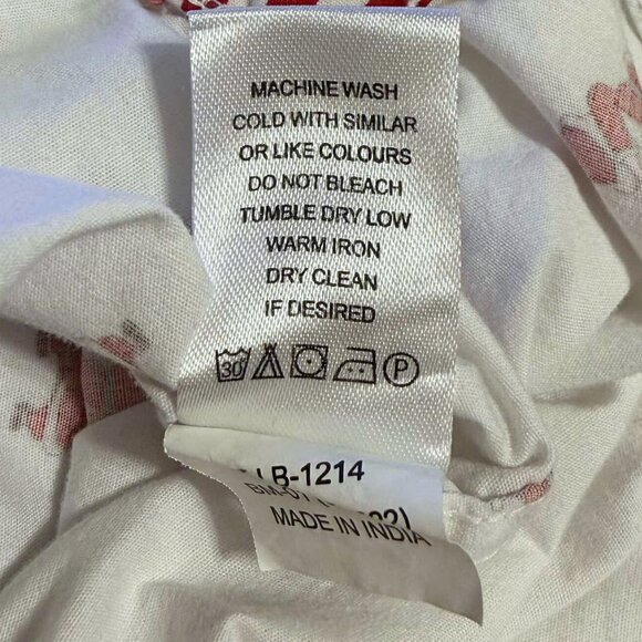 Denim & Flower Boys Button-Down Shirt | Dabbing Santa Christmas Print | Size 7 - Picture 5 of 5